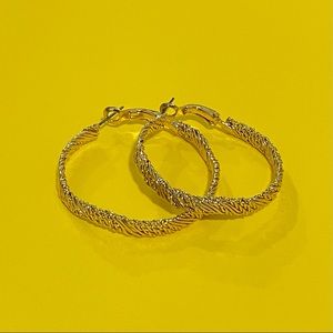 Gold Hoop Earrings